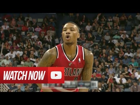 2014.03.14 - Damian Lillard Full Highlights at Pelicans - 27 Pts, Clutch!