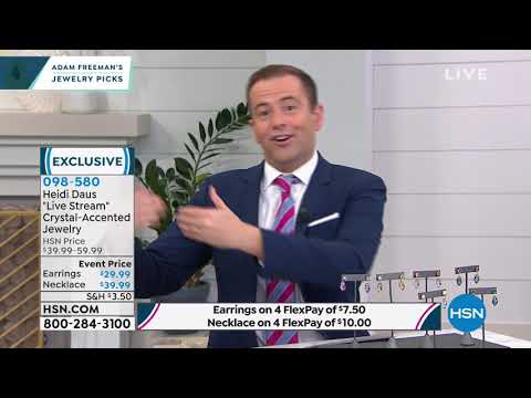 Heidi Daus "Live Stream" Beaded 63" Lariat Necklace