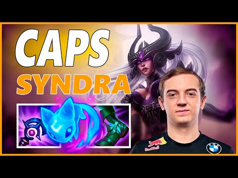 ⚡CAPS SYNDRA MID GAMEPLAY⚡SEASON 12 LEAGUE OF LEGENDS