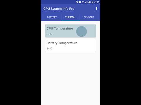 Check the CPU Temperature of your Android Smartphones and Tablets