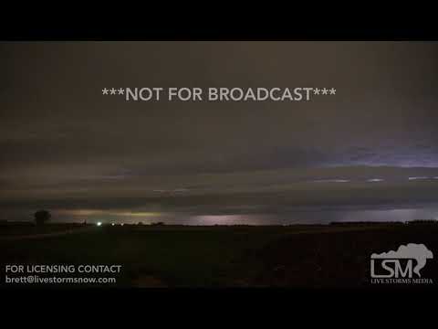 04-21-19 McPherson, KS - Lightning and Storm Time Lapse