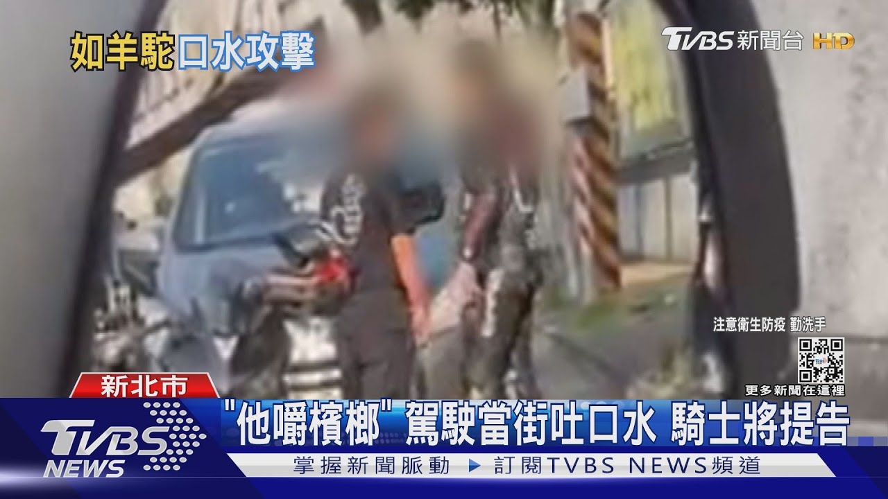 騎士控像羊駝攻擊!追撞重機口角 駕駛吐口水恐挨告