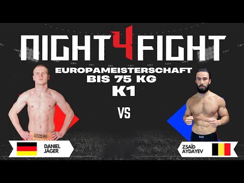 Night4Fight 2022 - Jäger vs. Aydayev - EM-Kampf | Schanzer.TV