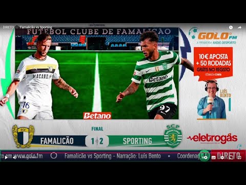 Famalicão 1-2 Sporting | Relato dos golos na GOLO FM