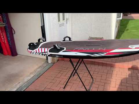 Fanatic Falcon 132 Slalom and Severne Overdrive R7 8.6 just landed