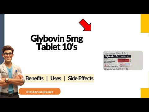5mg Glybovin Glibenclamide Tablets