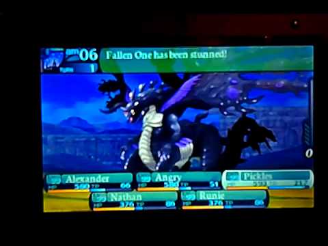 Etrian Odyssey 4 IV Fallen One killed in 2 rounds Superboss