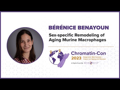 Chromatin-Con 2023 - Session 1 Epigenetics and Hallmarks of Aging: Dr. Berenice Benayoun