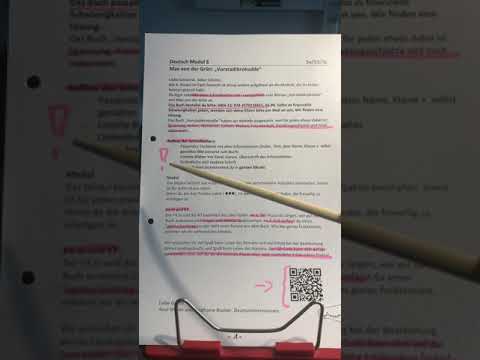 Erklärung Modul 6 Deutsch