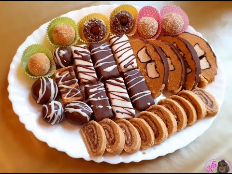 Kako napraviti 5 vrsta kolača od jedne smjese - 5 Sorten verschiedener Kuchen aus einer Mischung