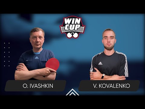 10:45 Oleksandr Ivashkin - Viacheslav Kovalenko West 2 WIN CUP 14.06.2024 | TABLE TENNIS WINCUP