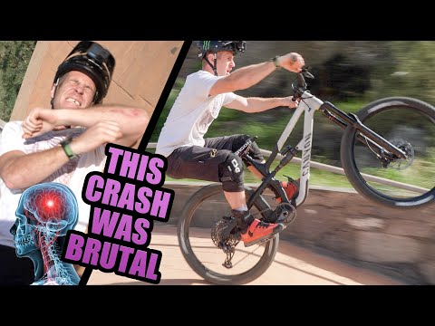 BRUTAL MTB CRASH GAVE ME CONCUSSION!