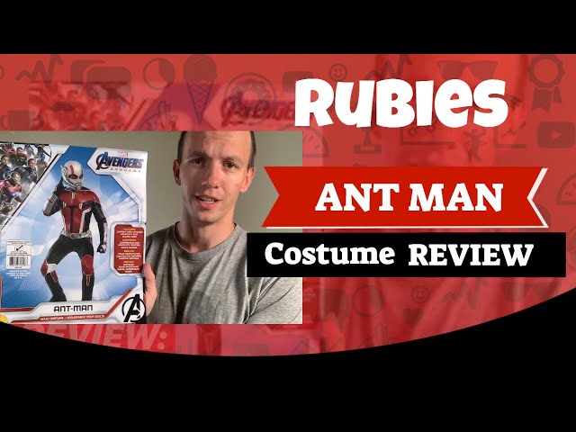 Vídeo relacionado con Rubies disfraz de Ant-Man para adulto, Jumpsuit y máscara, Oficial Marvel para Carnaval, Navidad, Cumpleaños, Fiestas y Halloween.