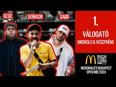 EPISODE 1 - CASTING (MISKOLC & VESZPRÉM) // McDonald's Budapest Open Mic 2024