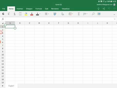 media, varianza e scarto quadratico medio con il foglio elettronico