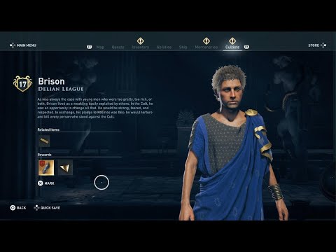 Assassin’s Creed Odyssey Cult Hunt – Brison (Delian League) | AC Odyssey Cult of Kosmos