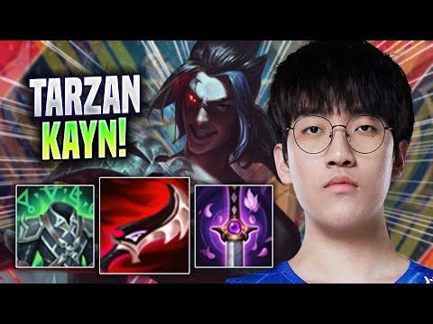 TARZAN IS SO CLEAN WITH KAYN! - LNG Tarzan Plays Kayn JUNGLE vs Lillia! | Season 2022