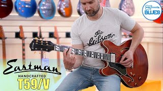 Video thumbnail for The Real Deal - Eastman T59/v Classic Electric Guitar Review by intheblues
