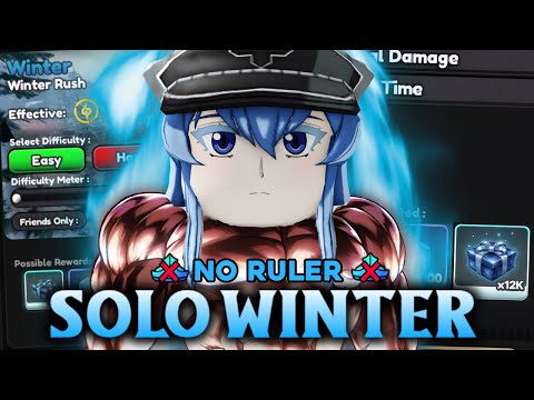 SOLO WINTER RUSH (Nightmare) | Universal Tower Defense