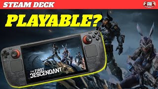 The First Descendant on the Steam Deck - Is it Playable?