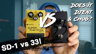 Video thumbnail for Boss SD-1 vs Fortin 33 Boost Pedal Blind Shootout | Boss SD-1 for Metal | SD-1 vs 33 by Scott Bynoe