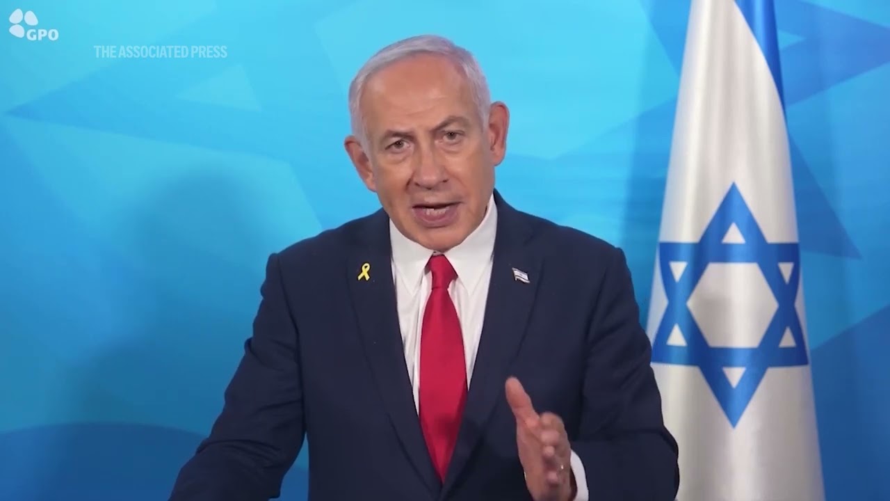 Benjamin Netanyahu says Israeli strikes across Gaza that killed hundreds are 'only the beginning'
