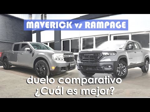 Ram Rampage vs Ford Maverick | Duelo en 6 Rounds | ¿Cuál conviene comprar? Precios y equipamientos.