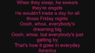 Everyday America - Sugarland (lyrics)