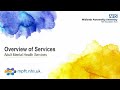 An Introduction to MPFT's Adult Mental Health Services in South Staffordshire
