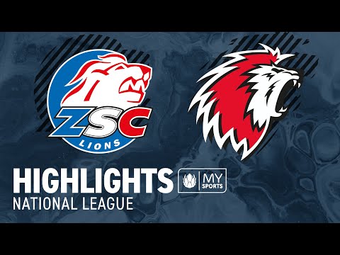 ZSC Lions vs. Lausanne 3:1 - Highlights National League l Playoff-Viertelfinals, Spiel 4