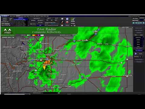 Beginning of 12-28-2022 Colorado Snowstorm