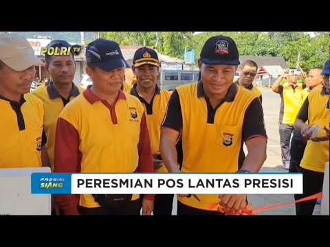 POLRES PALOPO RESMIKAN POS LANTAS PRESISI