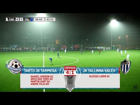 PL I üleminekumäng 2015: Tartu JK Tammeka - JK Tallinna Kalev 4:1 (0:0)