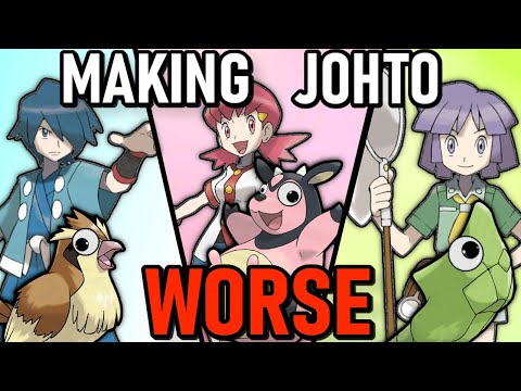 Making Johto's Gym Leaders as BAD as POSSIBLE