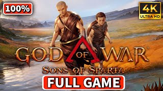 GOD OF WAR Sons of Sparta Full Gameplay 100% Walkthrough | FULL GAME (PS5 PRO 4K60FPS)