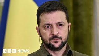 Ukraine's President Zelensky cautious over Russia’s Kherson withdrawal - BBC News