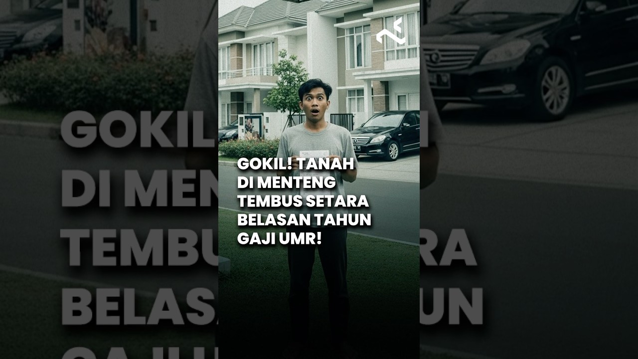Bayangin, 1 meter tanah di Menteng bisa setara belasan TAHUN gaji UMR... Makin gak masuk akal!