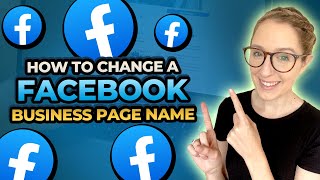 How to Change A Facebook Business Page Name