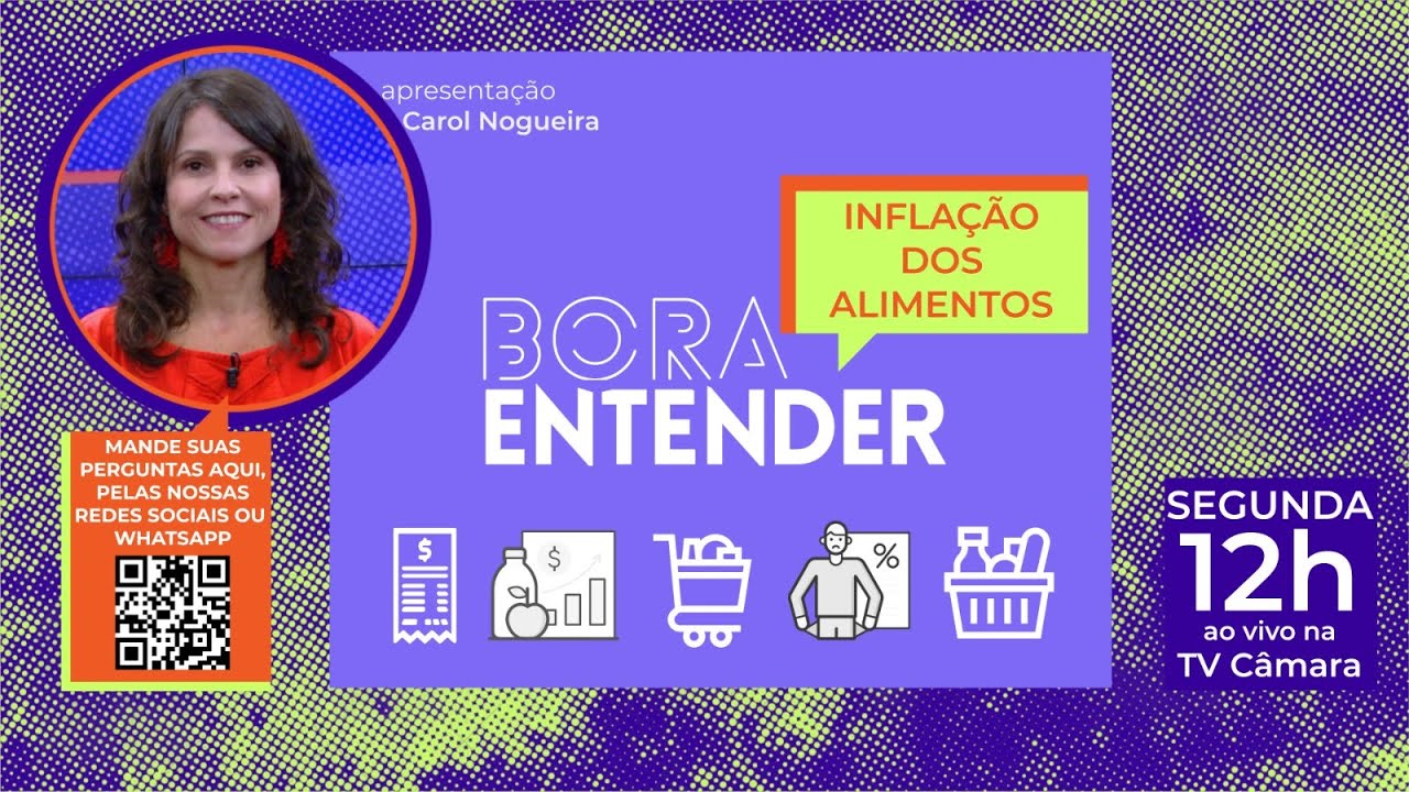 Inflação dos alimentos - 10/02/2025 #BoraEntender