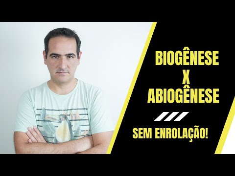 ABIOGÊNESE X BIOGÊNESE - BIOLOGIA SEM ENROLAÇÃO - Prof. Sanabria