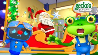Santa's Jet Sleigh! 🚀🎅 | Gecko's Garage 🚚 | Cartoons For Kids | Toddler Fun Learning