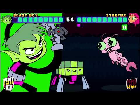 Teen Titans Go! - Jump Joust - Silkie, Meet Your Doom!!! [Cartoon Network Games] Video