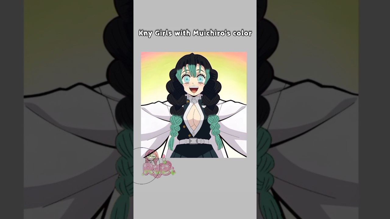 Kny Girls with Muichiro's color #demonslayer #kimetsunoyaiba #kny #muichiro #muichirotokito #nezuko