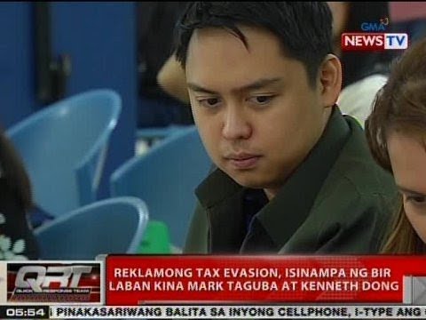 QRT: Reklamong tax evasion, isinampa ng BIR vs. kina Mark Taguba at Kenneth Dong