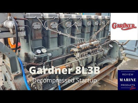 Gardner 8L3B StartUp