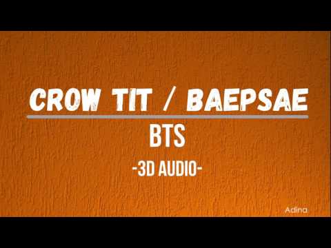BAEPSAE / CROW TIT - BTS (3D Audio)