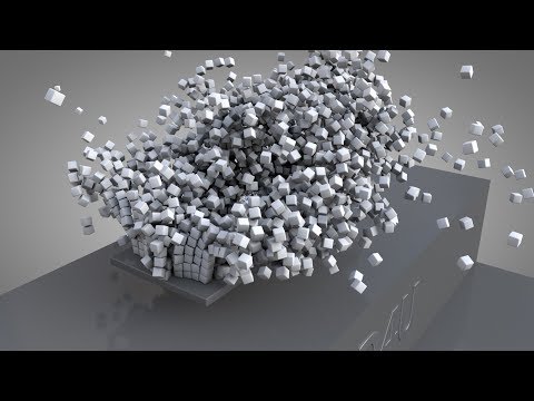 Collision in the style of Matrix – C4D4U