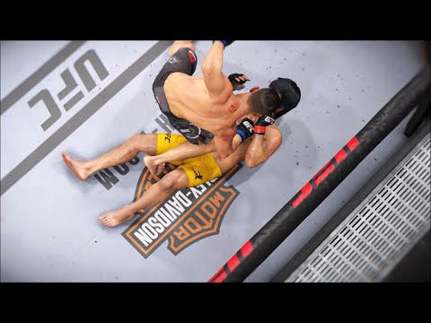 Bruce Lee vs. Nick Diaz (EA Sports UFC 3) - CPU vs. CPU