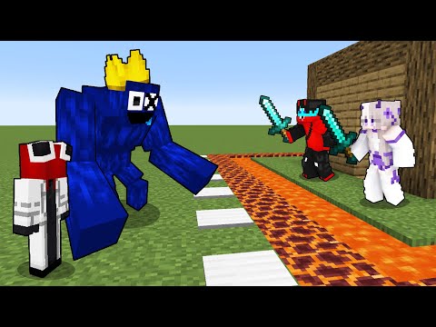 Rainbow Friends VS The Most Secure House || Minecraft