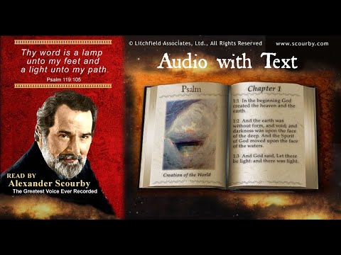 19-1  | The Book of Psalms 1-96 with Text and Audio by Alexander Scourby